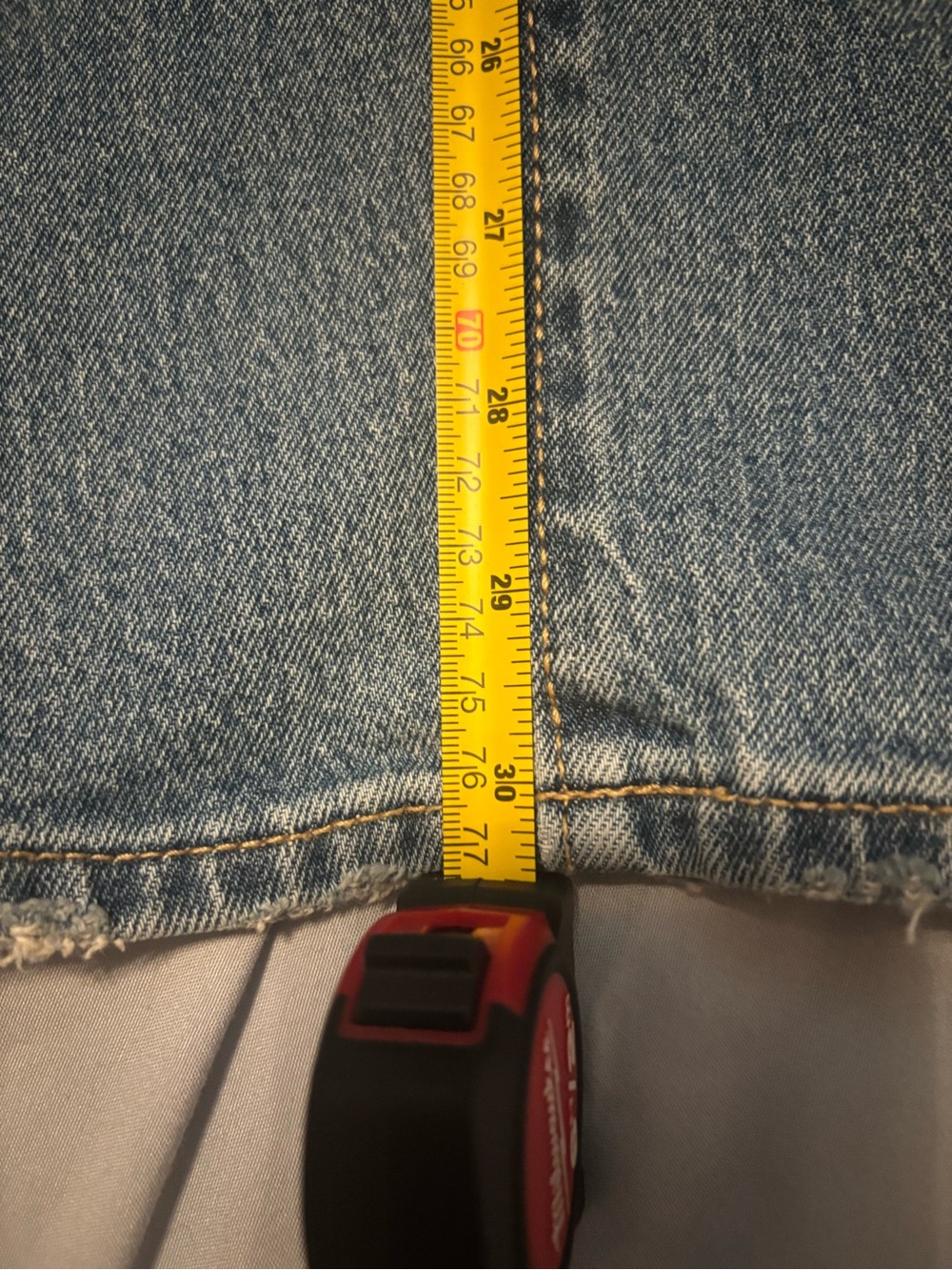 Old Navy Light Blue Straight ladies Jeans - Picture 5 of 6